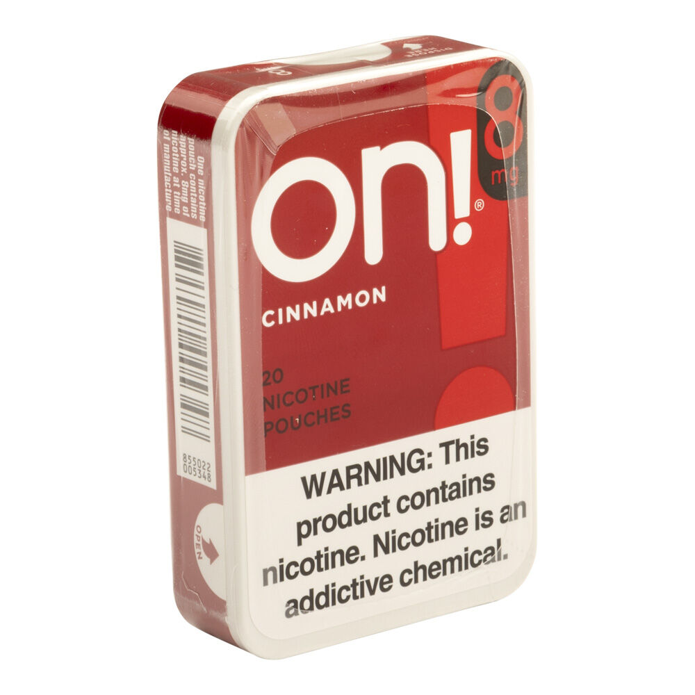 Cinnamon 8MG Nicotine Pouches, , cigars